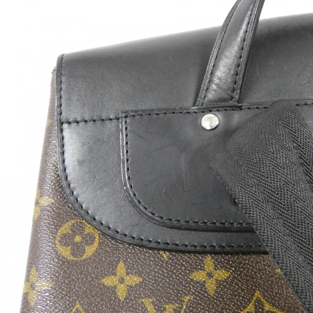 Louis Vuitton Brown Coated Canvas Backpack