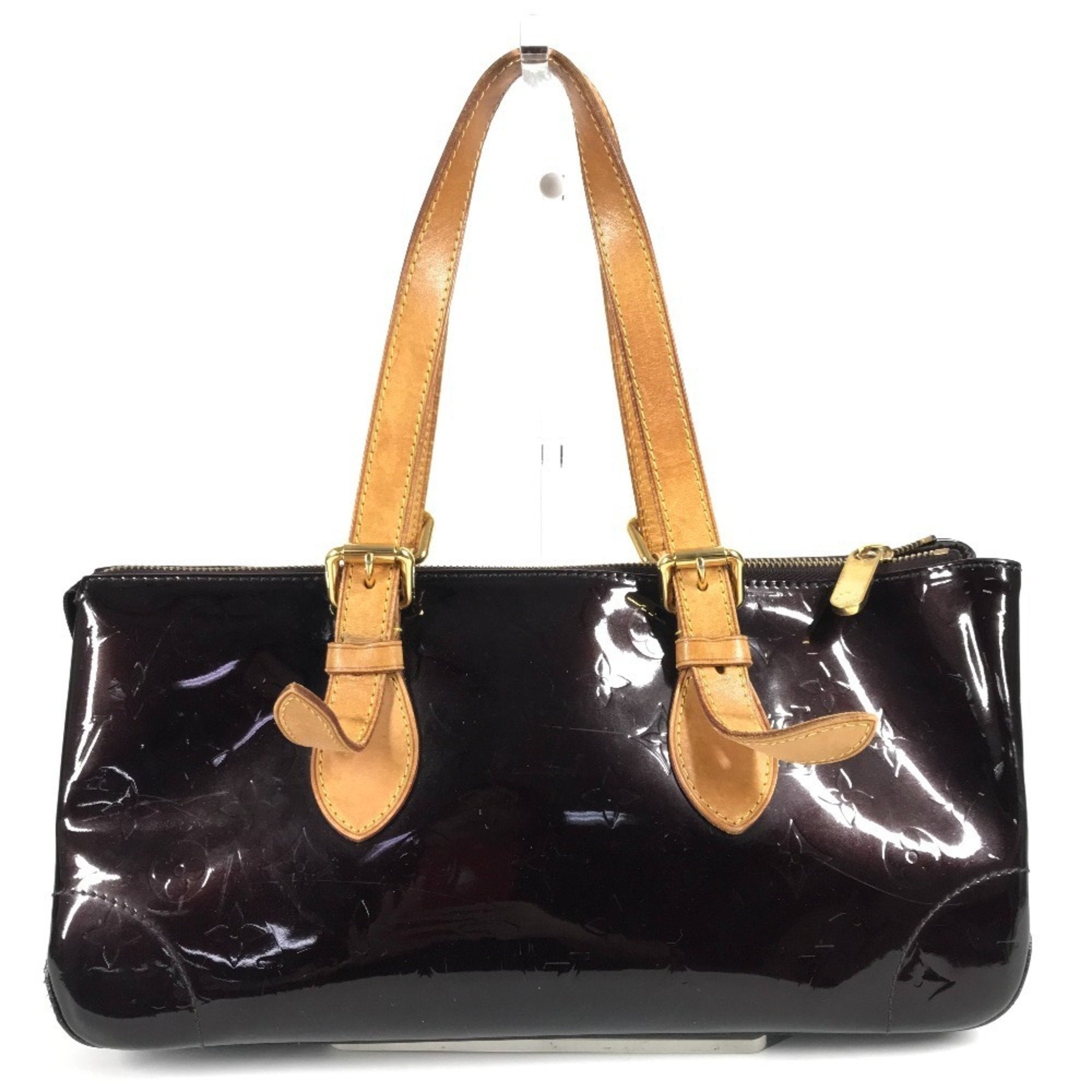 Louis Vuitton Amarante Monogram Purple Monogram Vernis Shoulder Bag