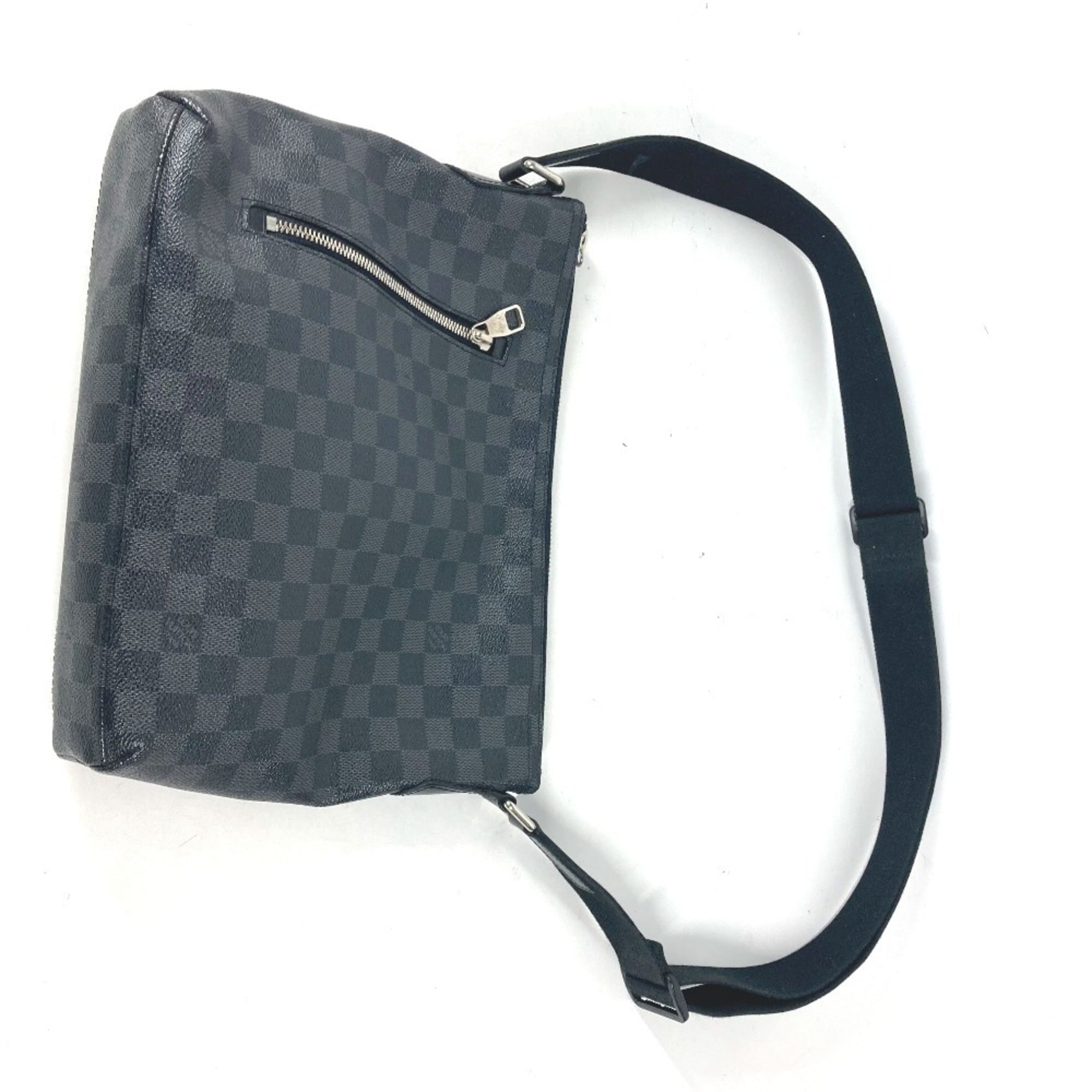 Louis Vuitton Black Damier Graphite Shoulder Bag