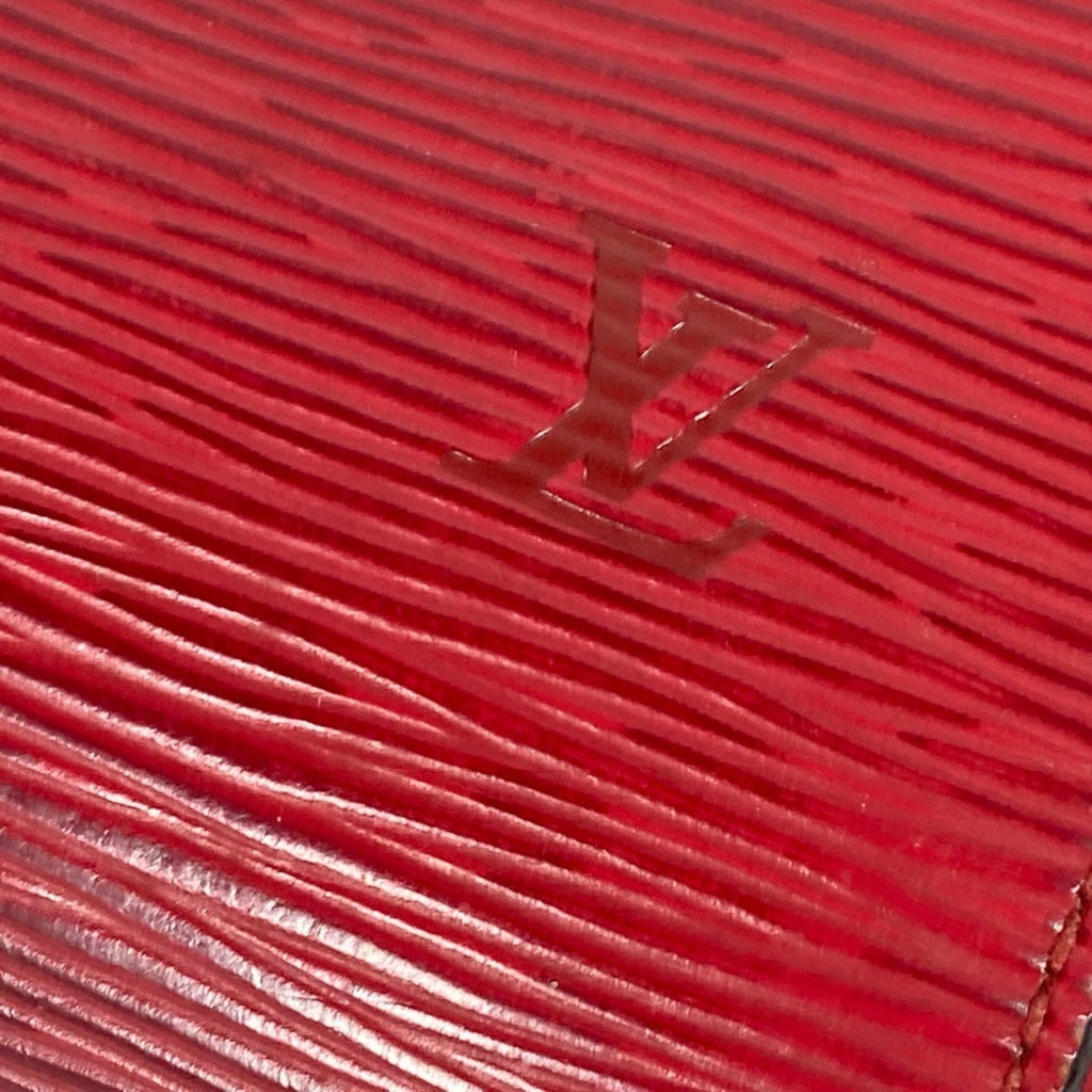 Louis Vuitton Red Color Epi Leather Backpack