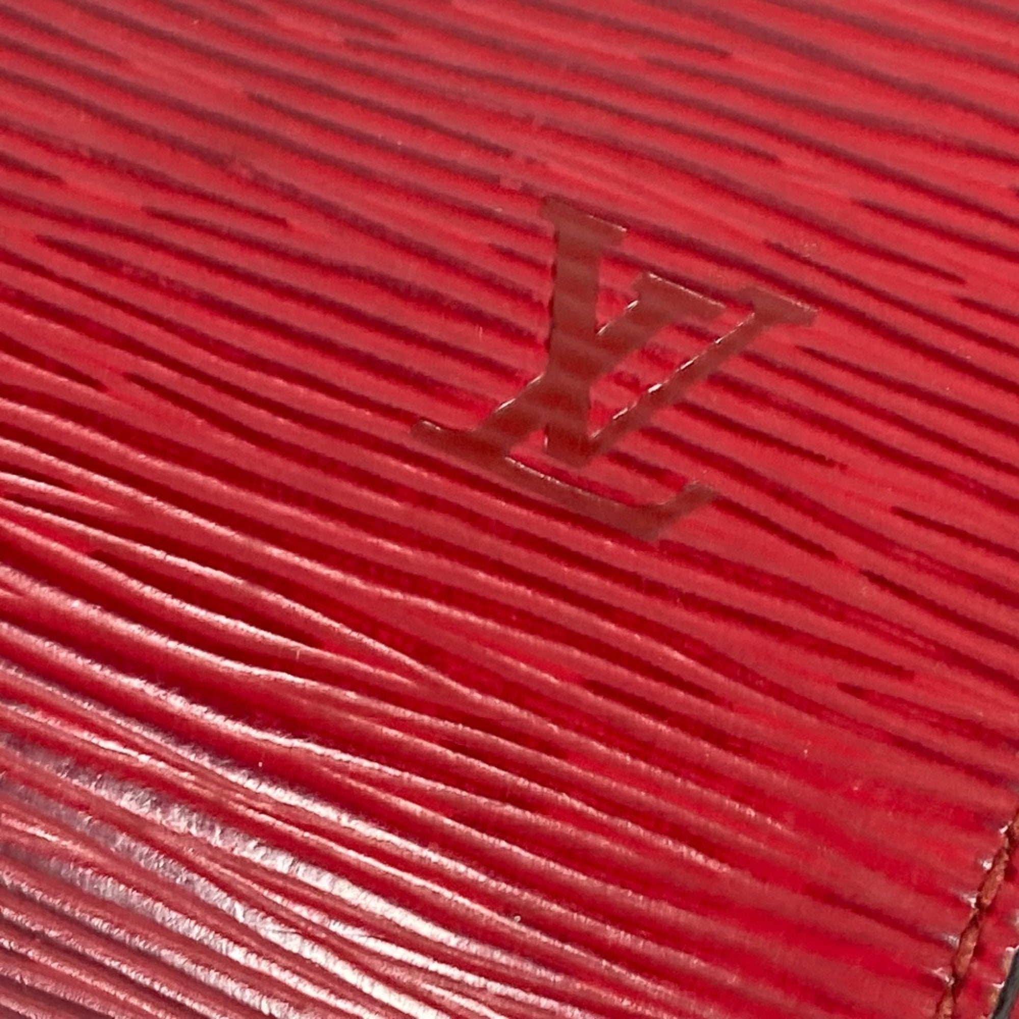 Louis Vuitton Red Color Epi Leather Backpack