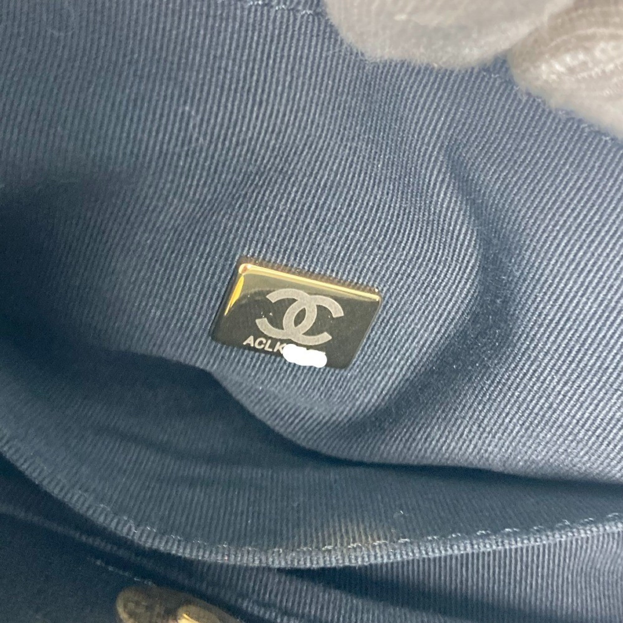 Chanel Black Leather Shoulder Bag