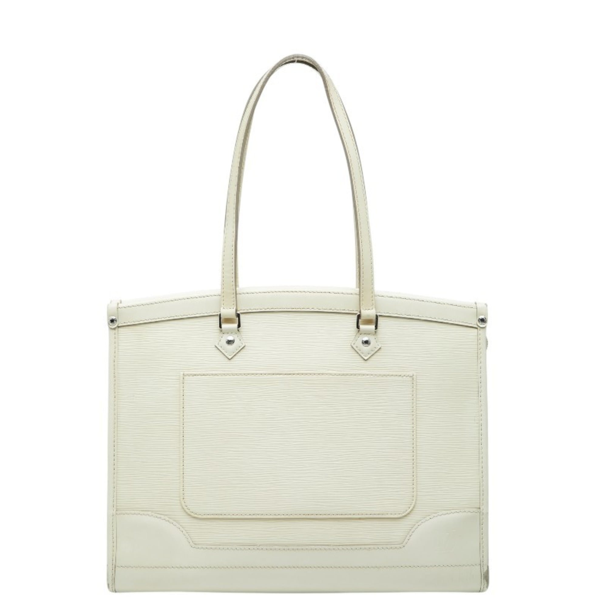 Louis Vuitton Lv Off White White Leather Shoulder Bag Tote Bag