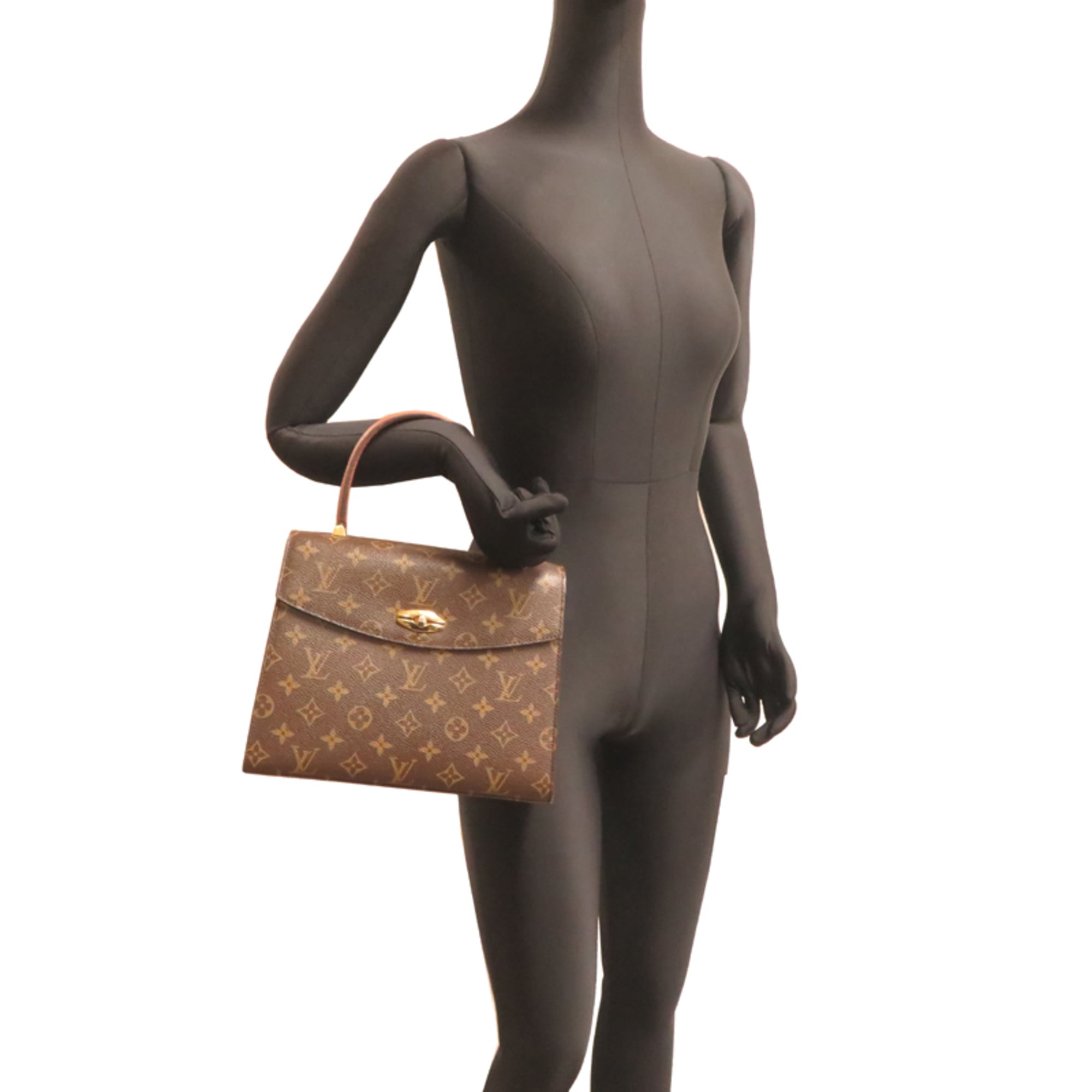 Louis Vuitton Brown Monogram Handbag