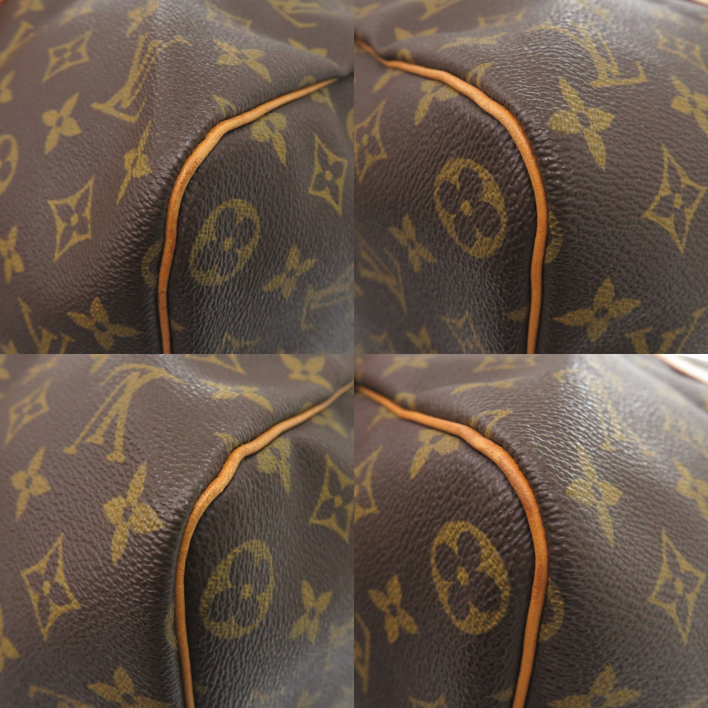 Louis Vuitton Brown Monogram Canvas Boston Bag