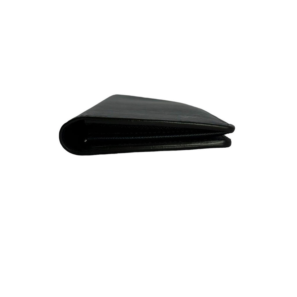 Louis Vuitton Noir Epi Leather Long Wallet