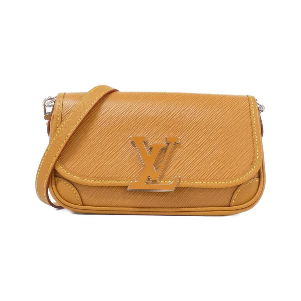 Louis Vuitton Brown Leather Shoulder Bag
