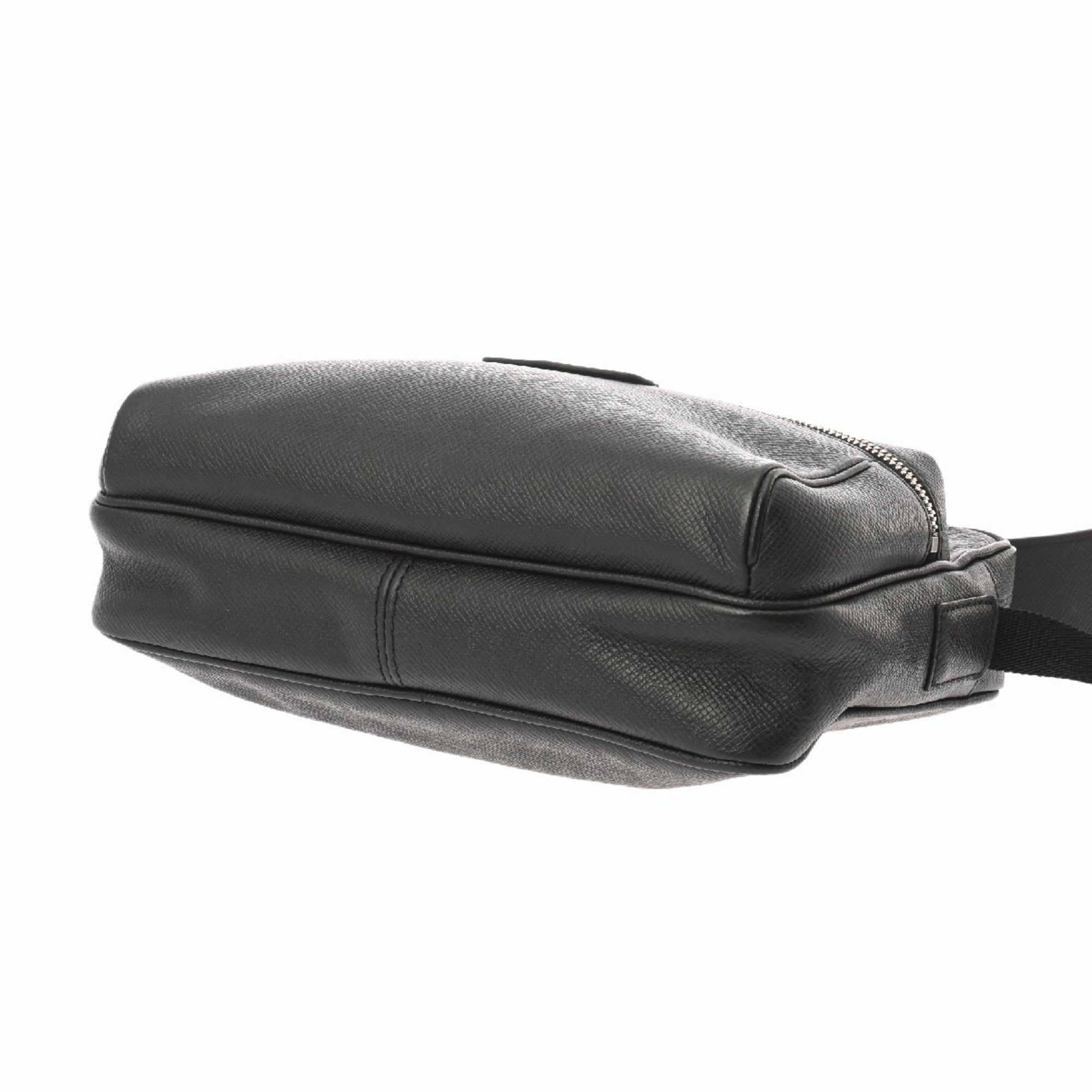 Louis Vuitton Noir Leather Shoulder Bag