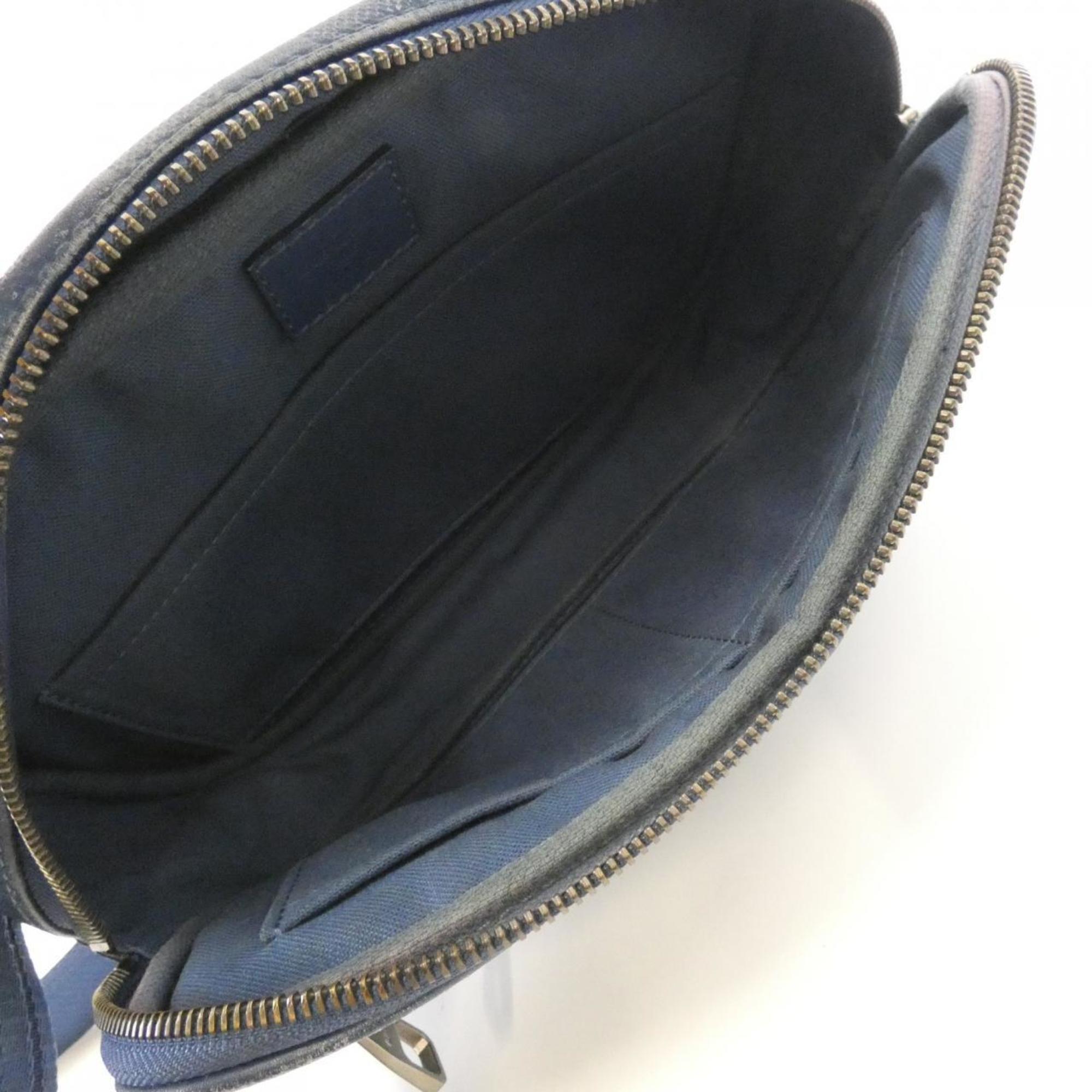 Louis Vuitton Matte Silver Leather Shoulder Bag