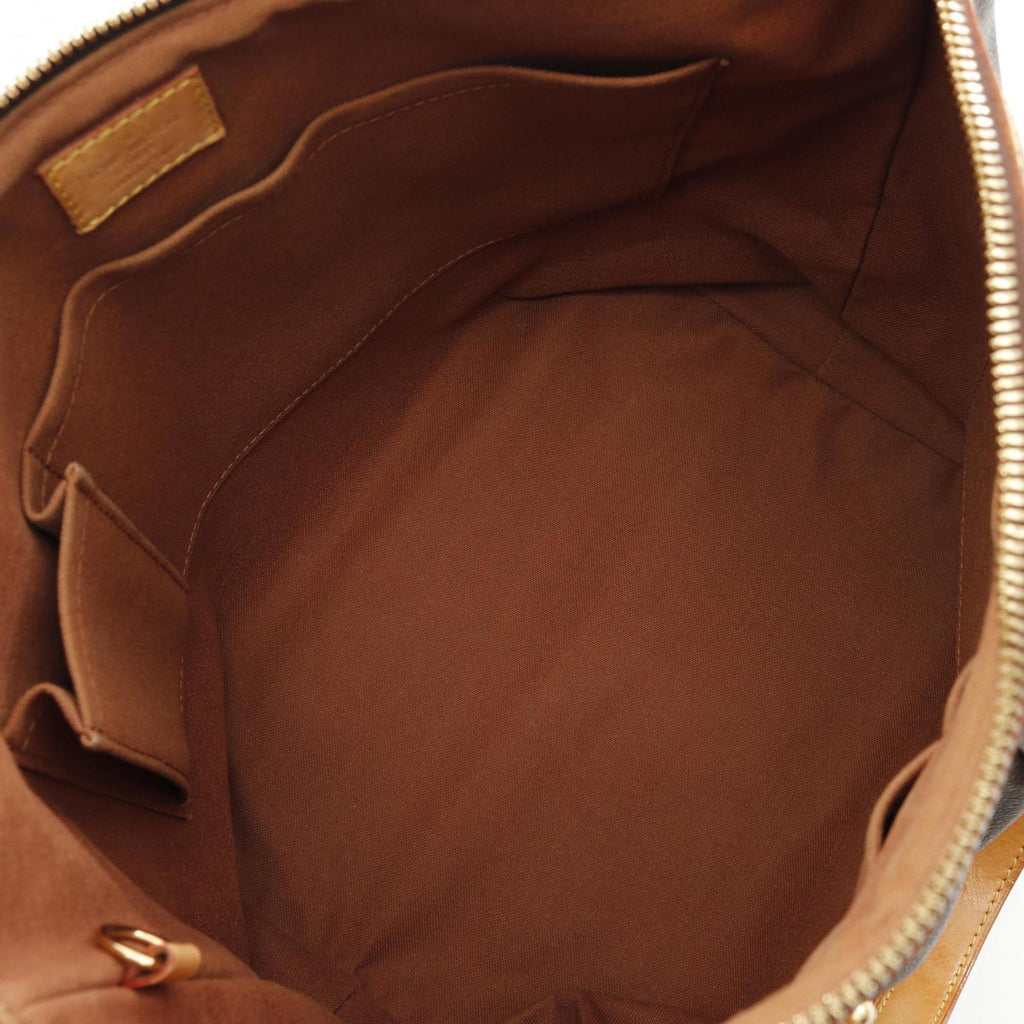 Louis Vuitton Brown Monogram Coated Canvas Handbag