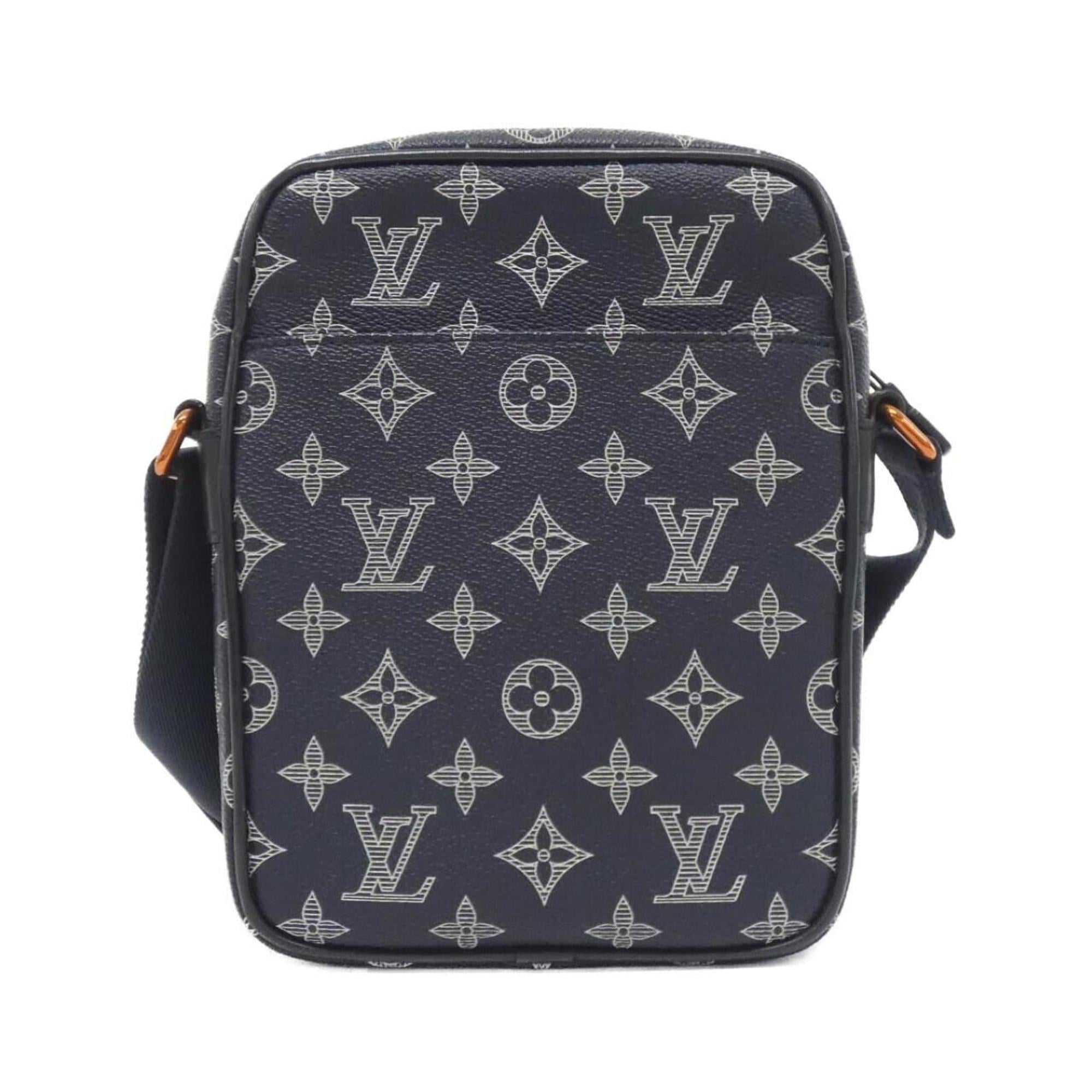 Louis Vuitton Corail Coated Canvas Shoulder Bag
