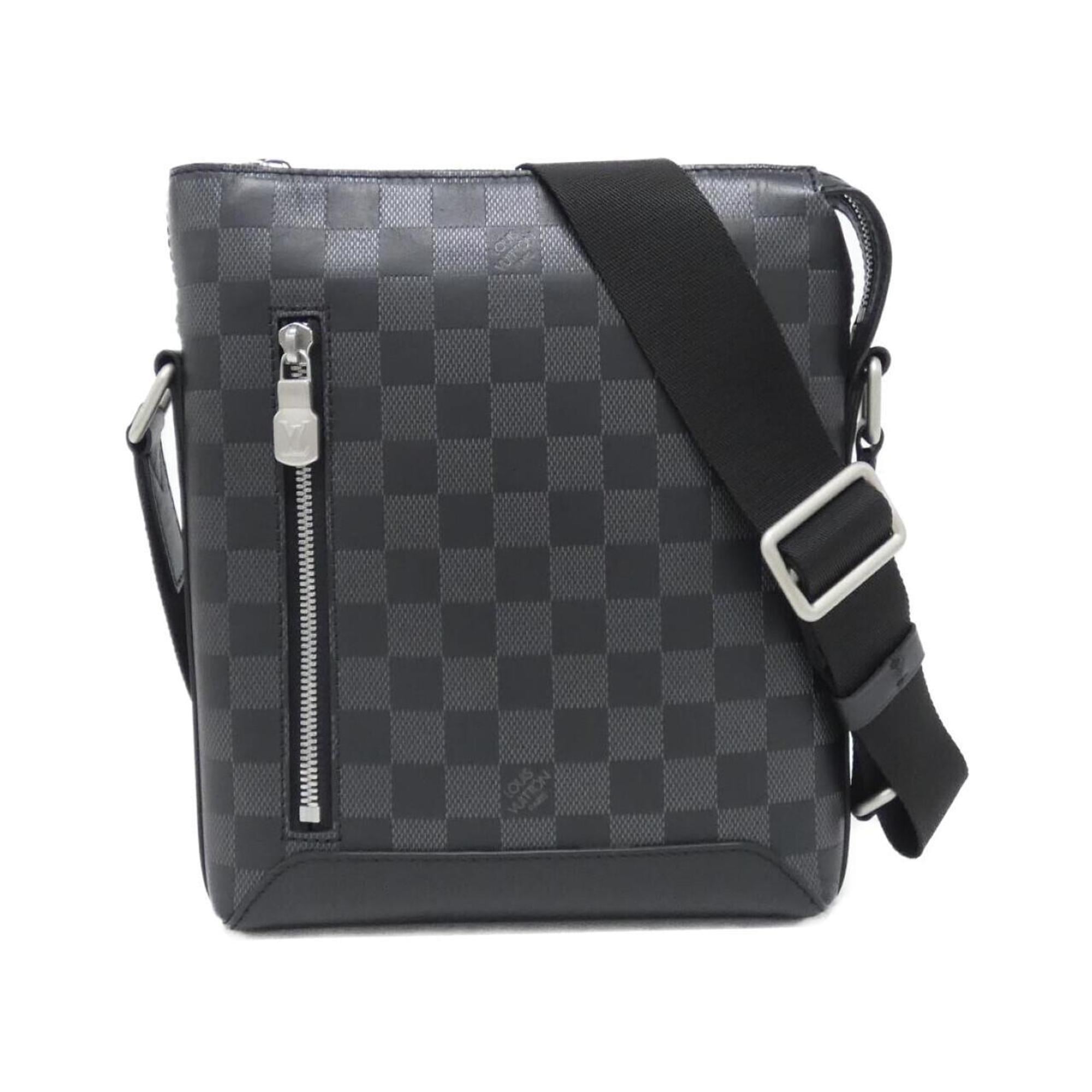 Louis Vuitton Damier Infini Onyx Leather Shoulder Bag