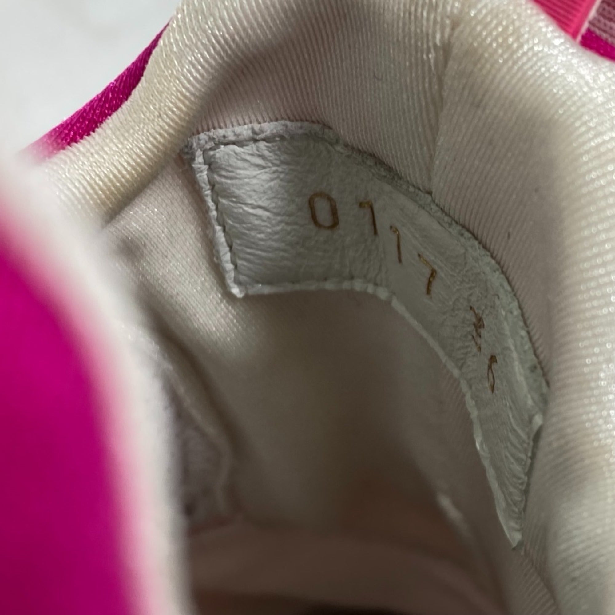 Louis Vuitton Pink Red Color Sneakers