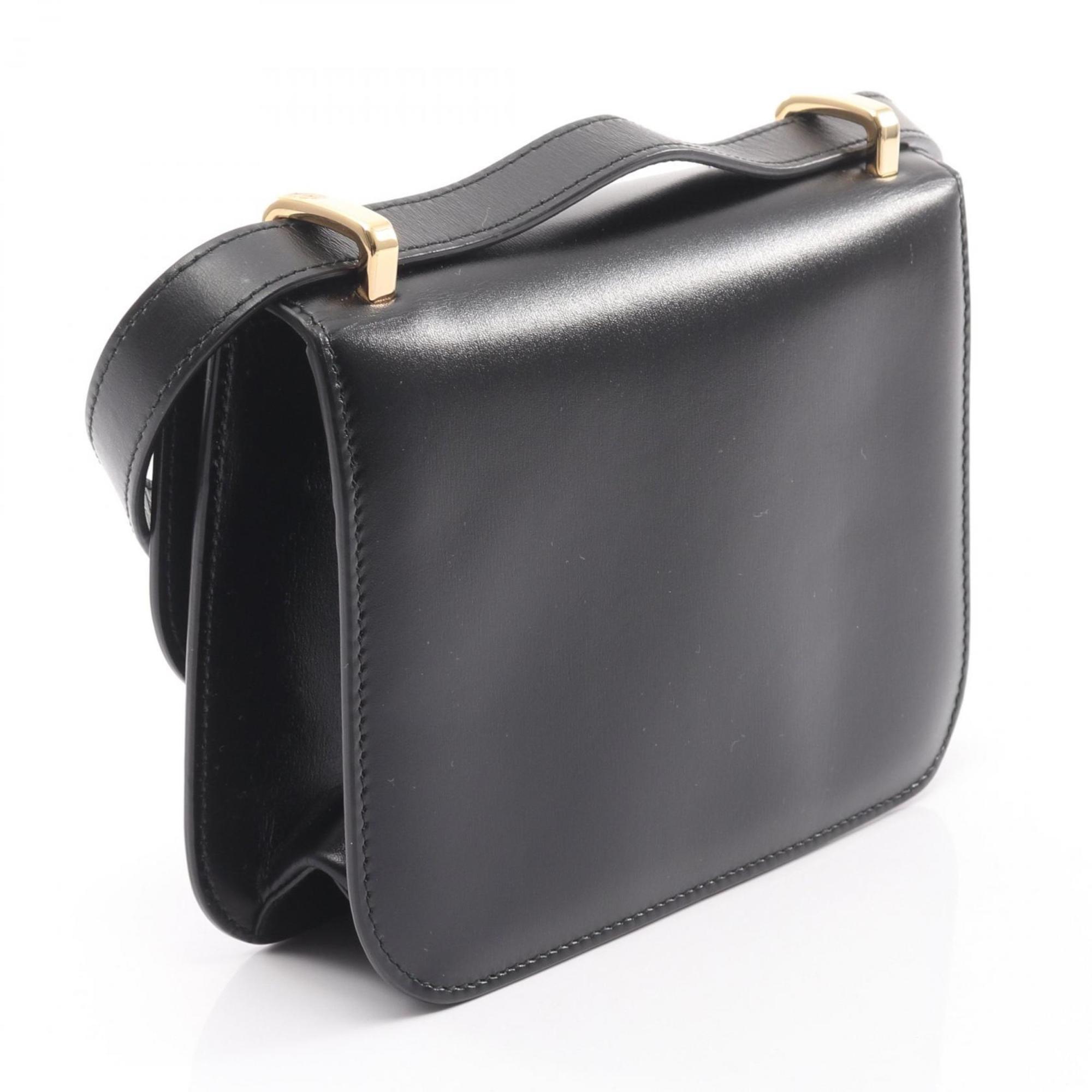 Prada Black Leather Shoulder Bag