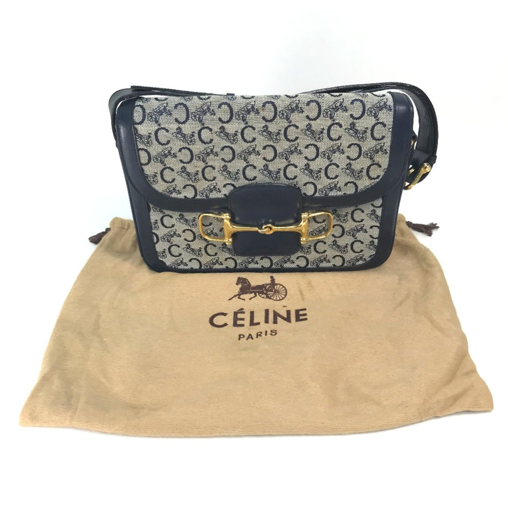 Celine Navy Other Shoulder Bag