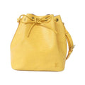 Louis Vuitton Epi Yellow Leather Shoulder Bag