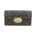 Louis Vuitton Brown Coated Canvas Long Wallet