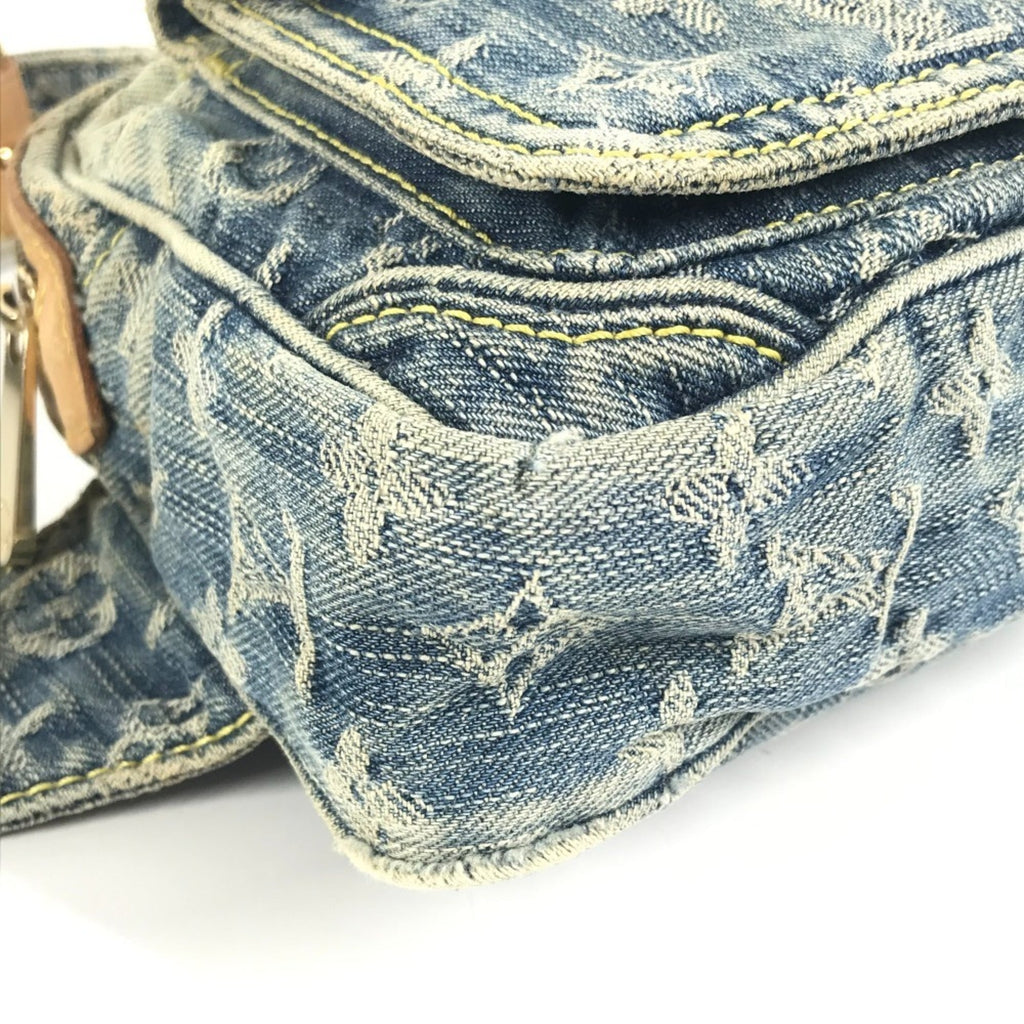 Louis Vuitton Monogram Denim Blue Monogram Monogram Denim Sling Bag