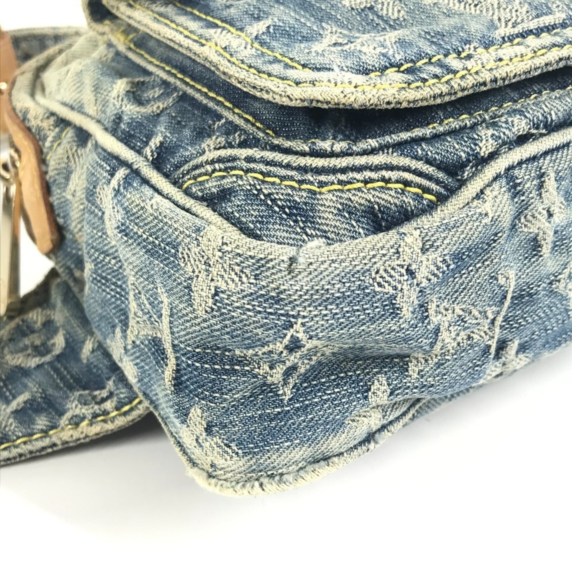 Louis Vuitton Monogram Denim Blue Monogram Monogram Denim Sling Bag