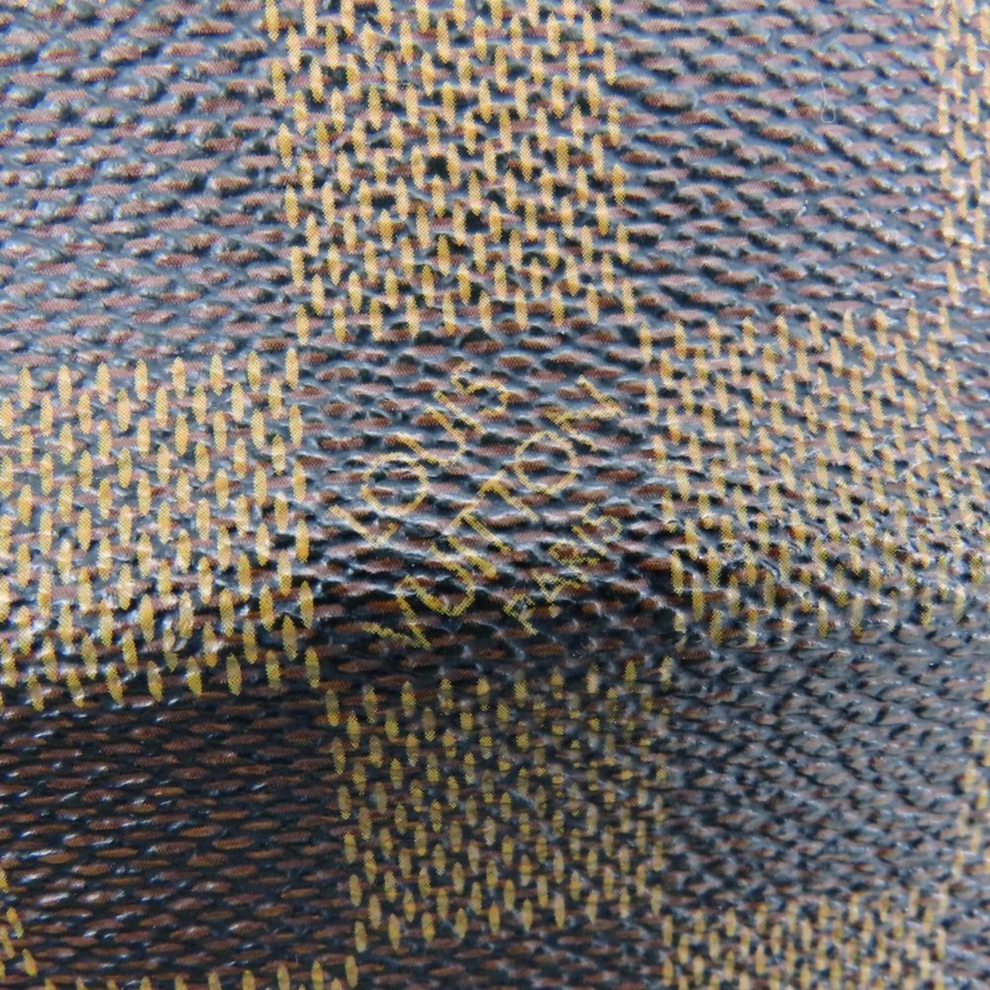 Louis Vuitton Brown Damier Canvas Ebene Damier Canvas Leather Shoulder Bag