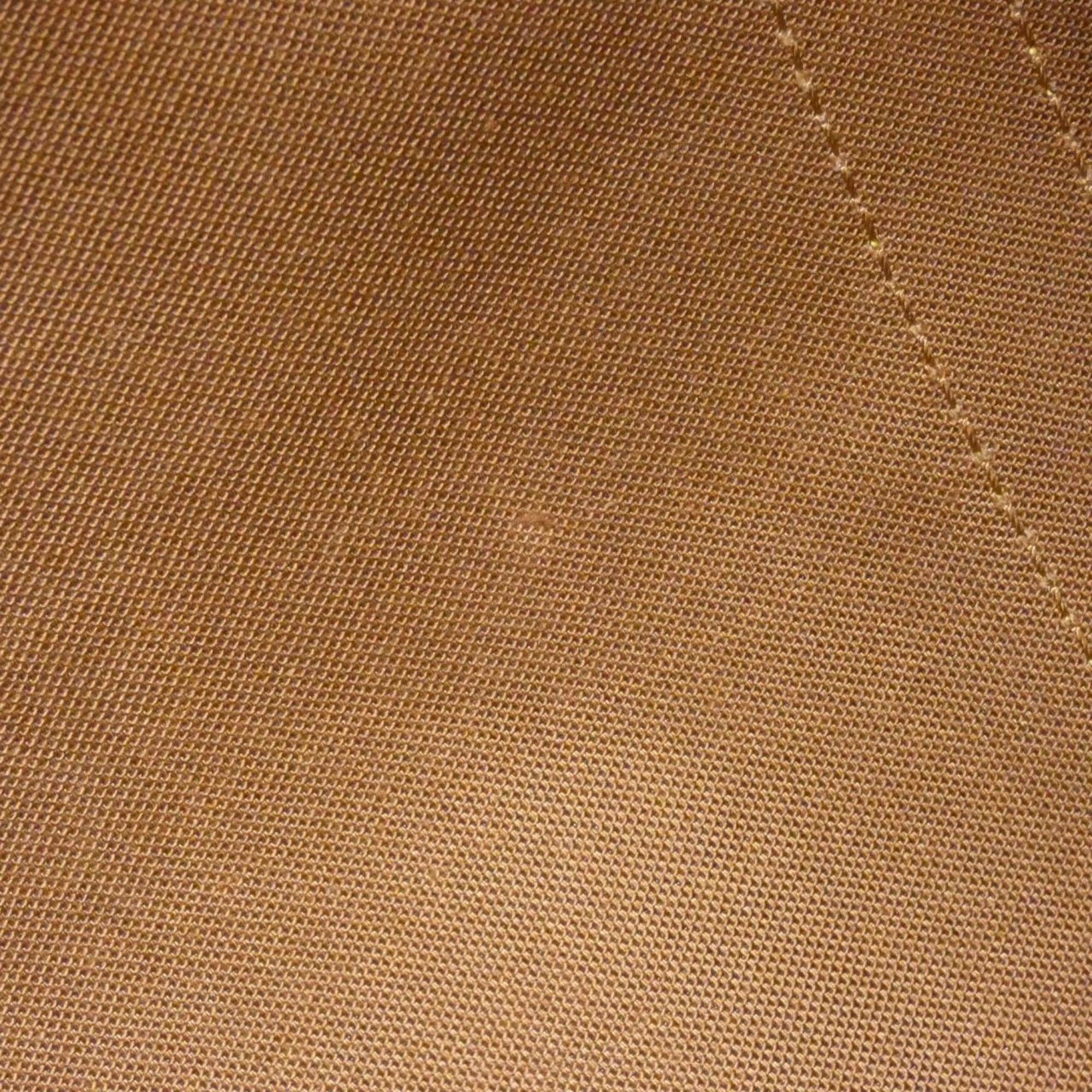 Louis Vuitton Monogram Marron Coated Canvas Boston Bag