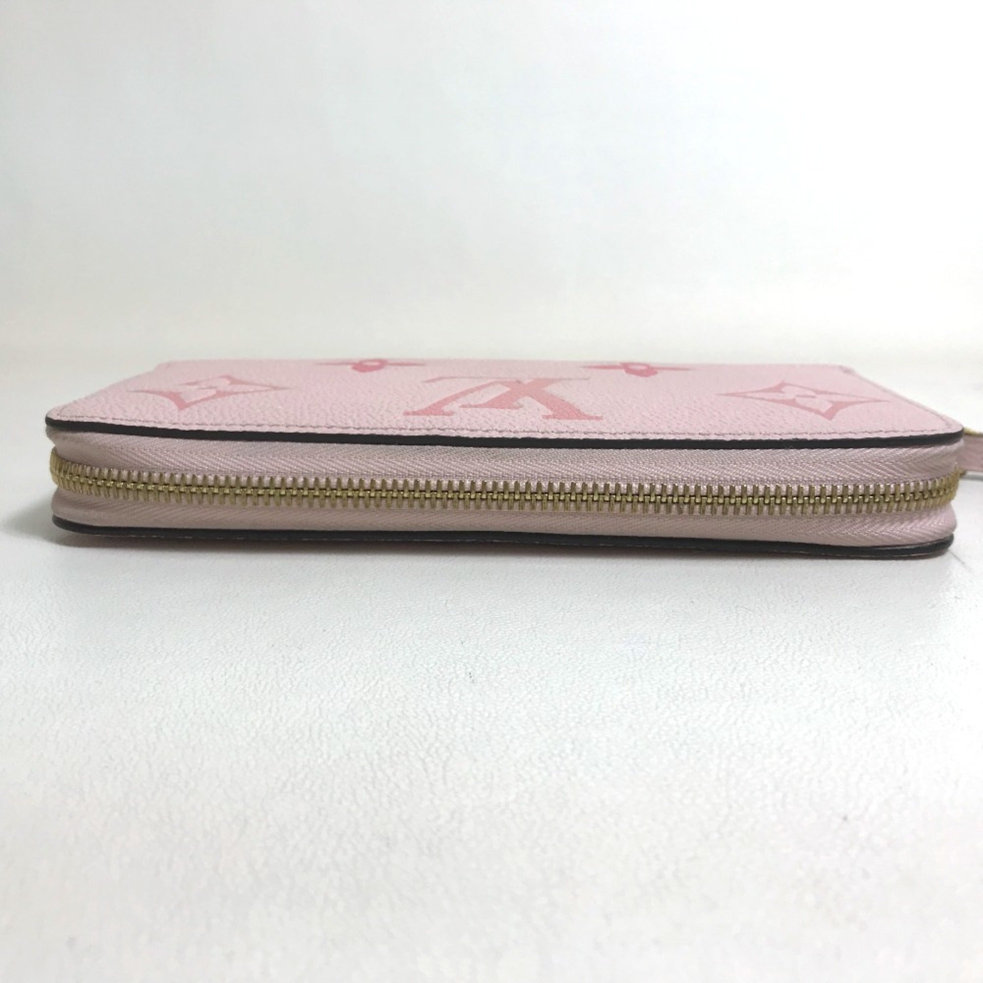 Louis Vuitton Monogram Empreinte Pink Monogram Empreinte Long Wallet