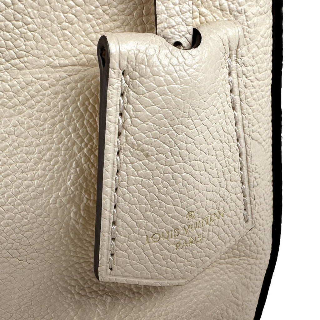 Louis Vuitton Cream Monogram Empreinte Shoulder Bag