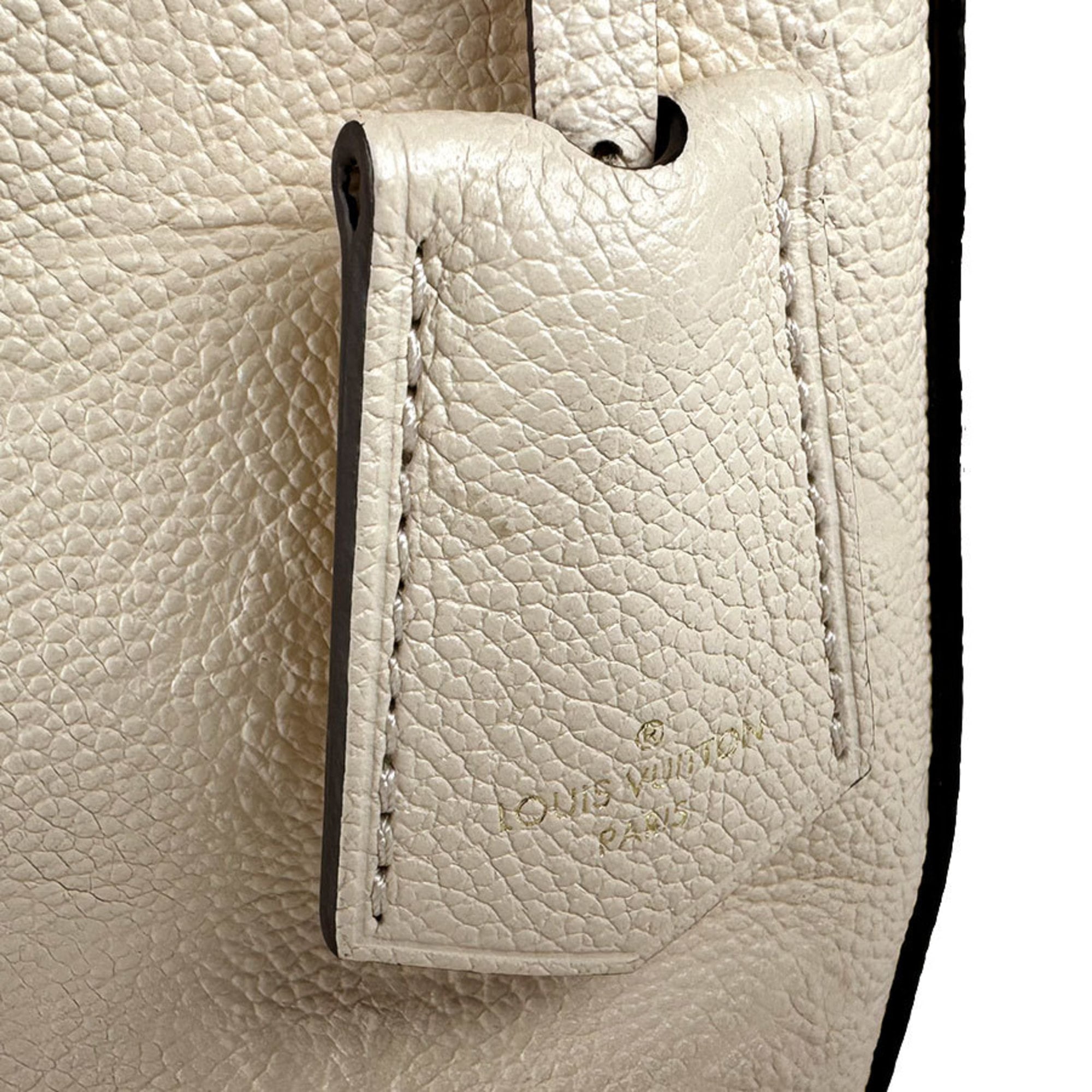 Louis Vuitton Cream Monogram Empreinte Shoulder Bag