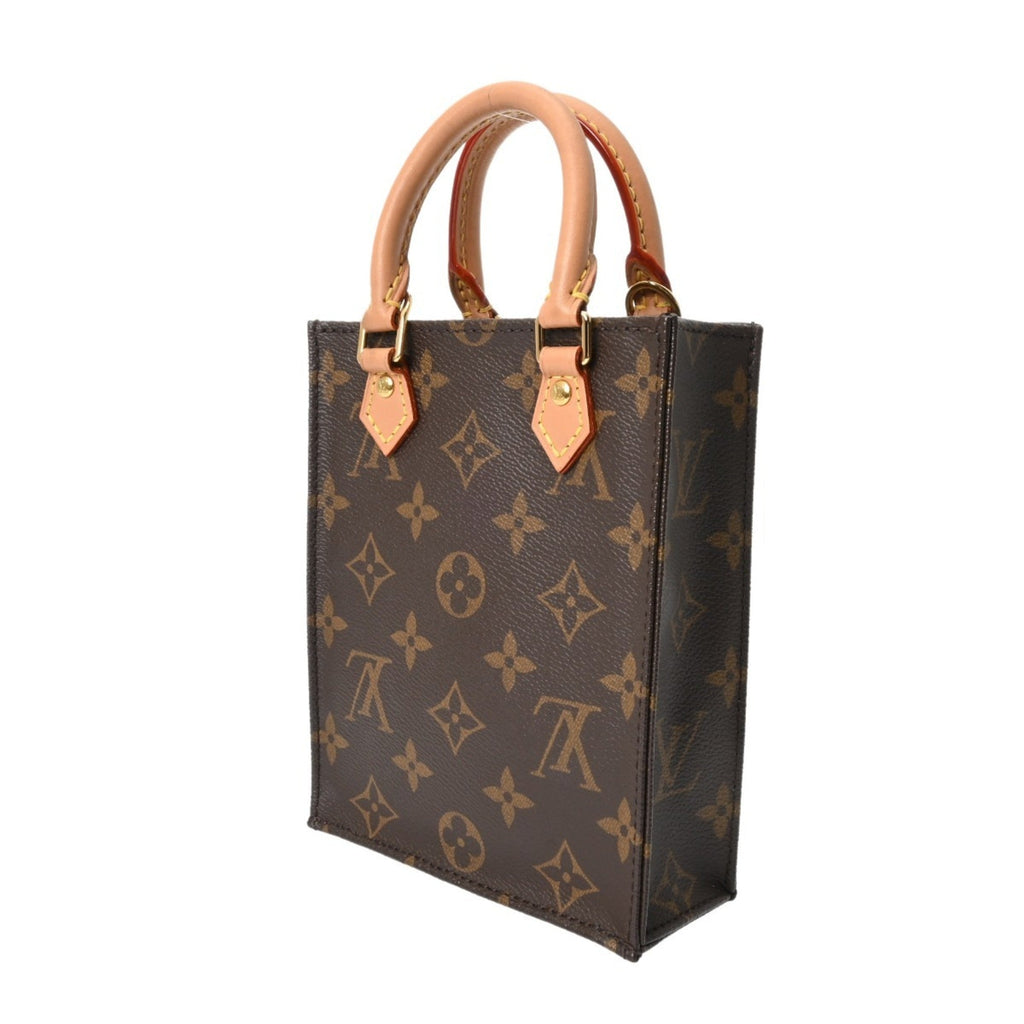 Louis Vuitton Brown Monogram Canvas Handbag