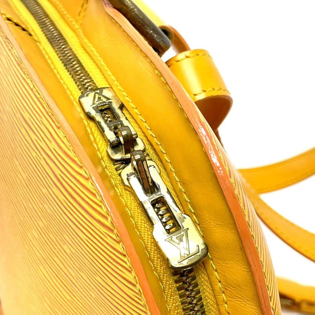 Louis Vuitton Epi Yellow Epi Leather Backpack