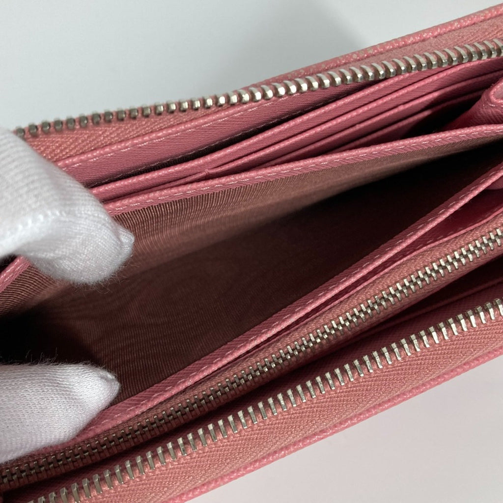 Prada Pink Other Long Wallet (Bi-Fold)