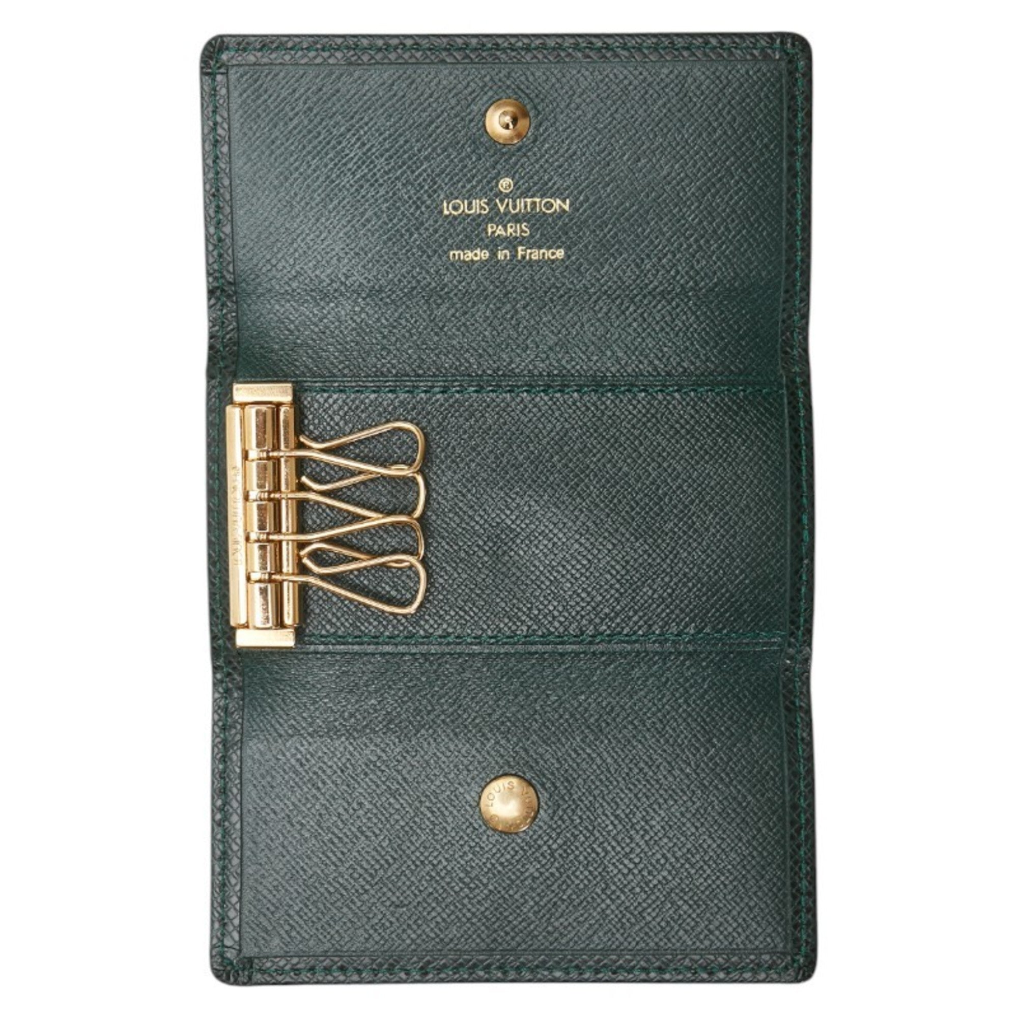 Louis Vuitton Taiga Episea Green Taiga Leather
