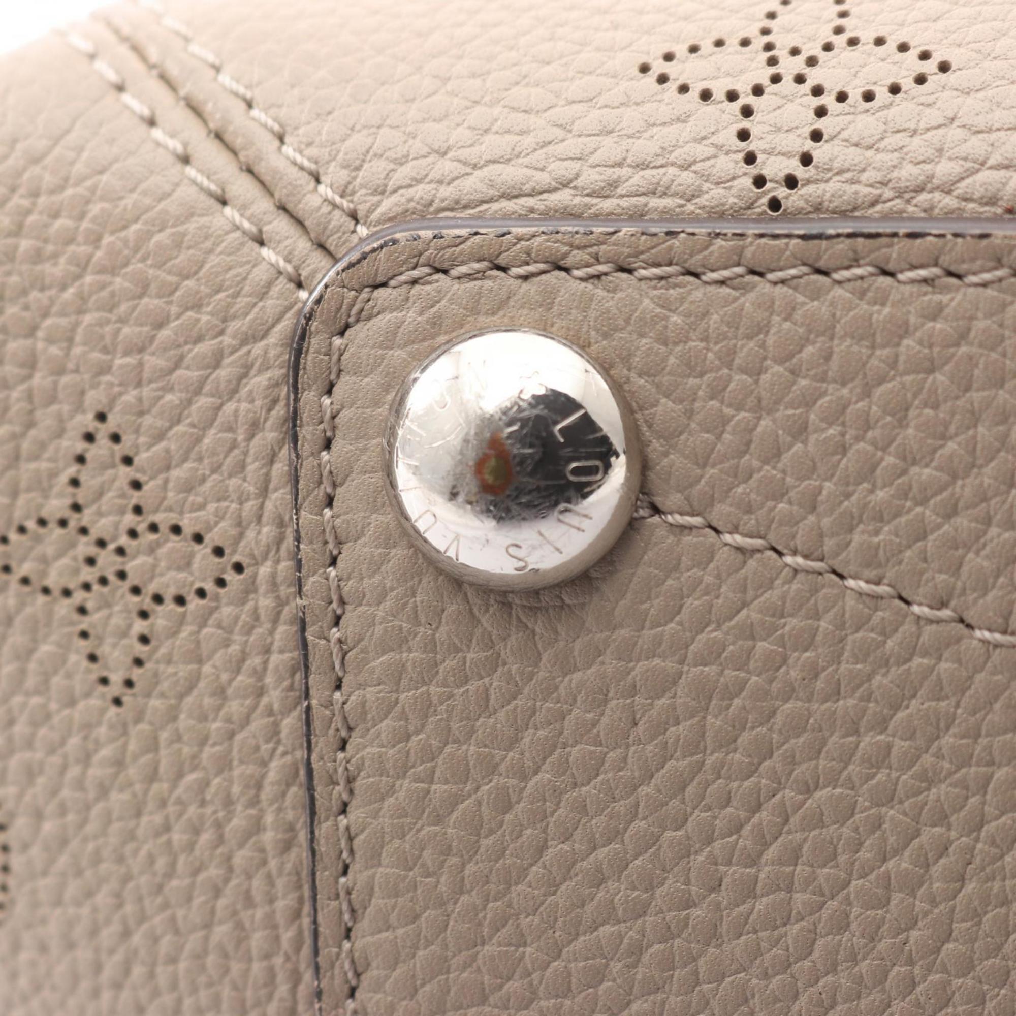 Louis Vuitton Beige Leather Handbag