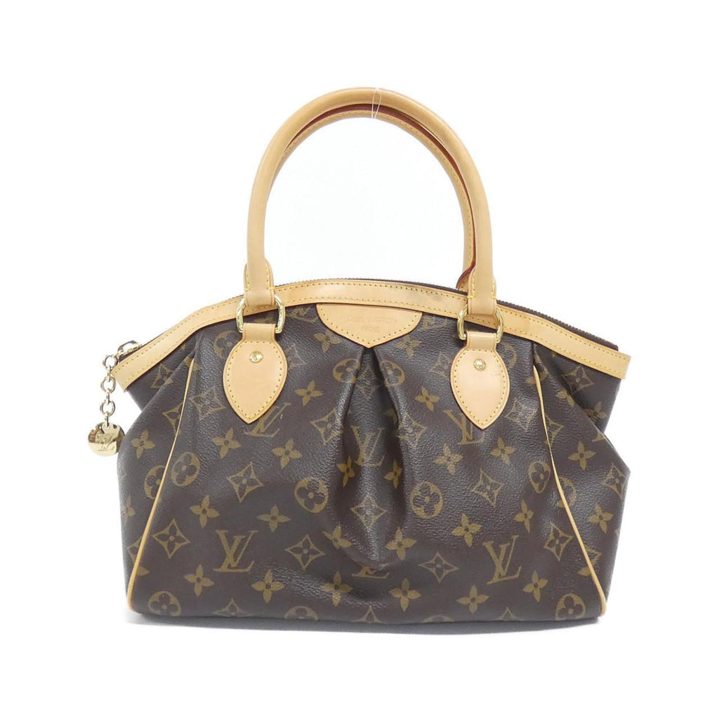 Louis Vuitton Brown Coated Canvas Handbag