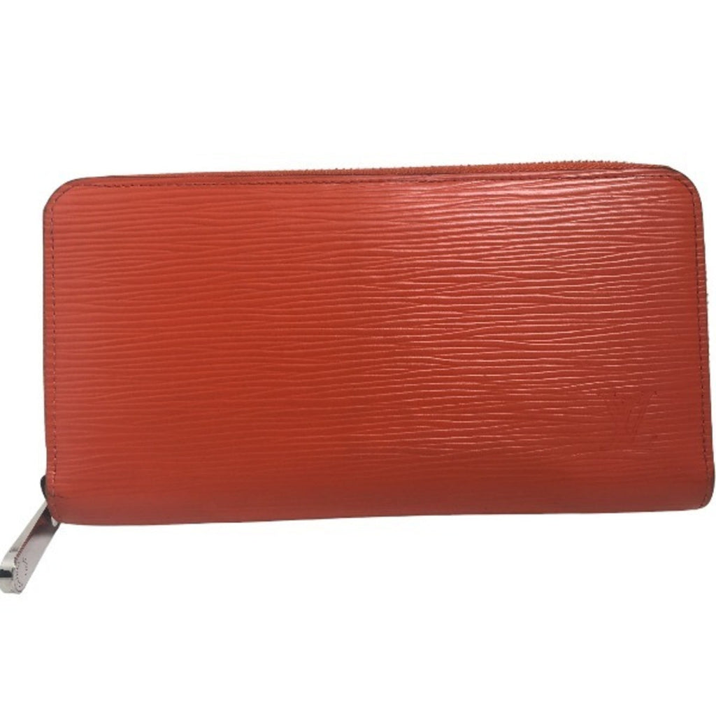 Louis Vuitton Epi Orange Epi Leather Long Wallet