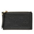 Louis Vuitton Black Noir Leather Coin Purse/Coin Case