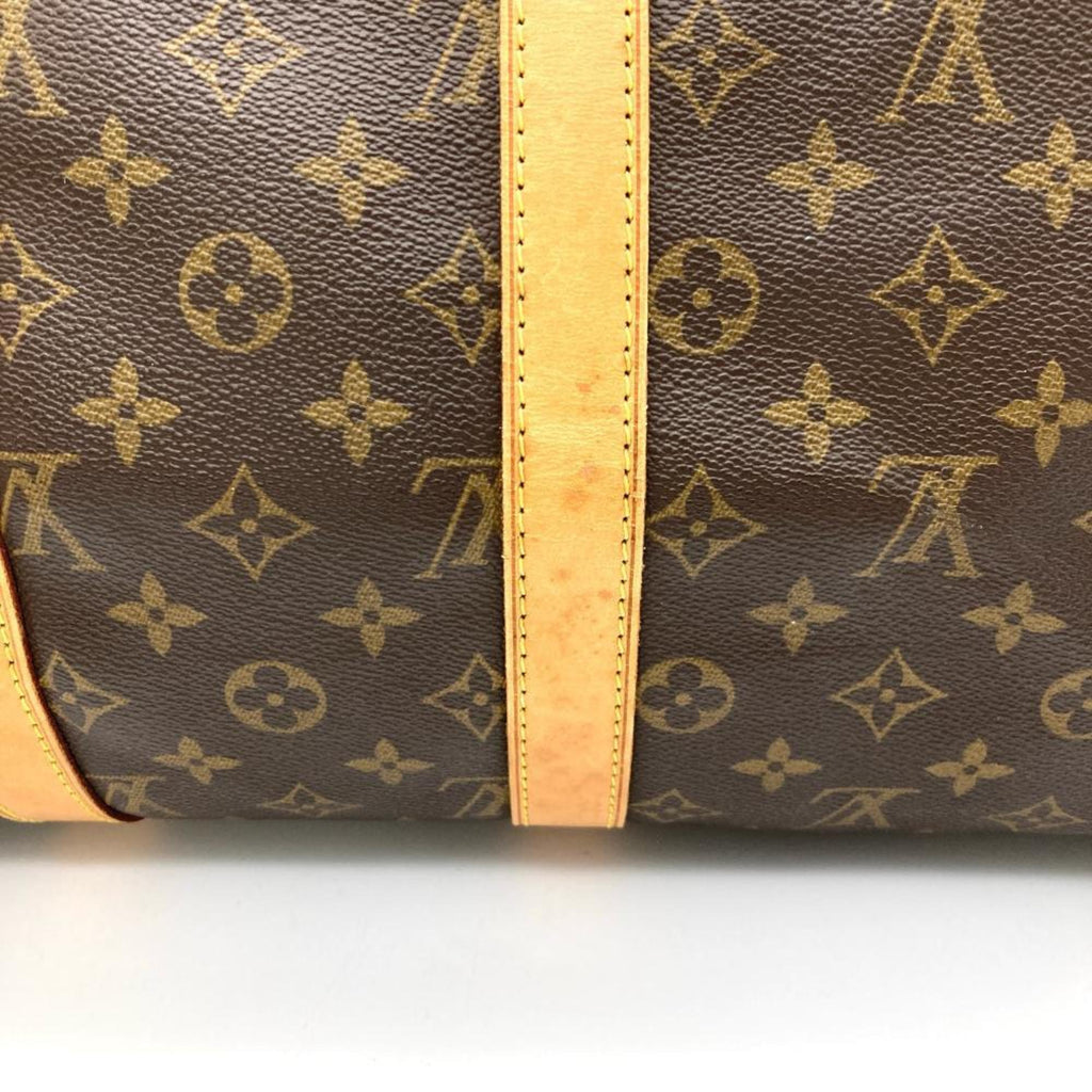 Louis Vuitton Brown Monogram Canvas Boston Bag