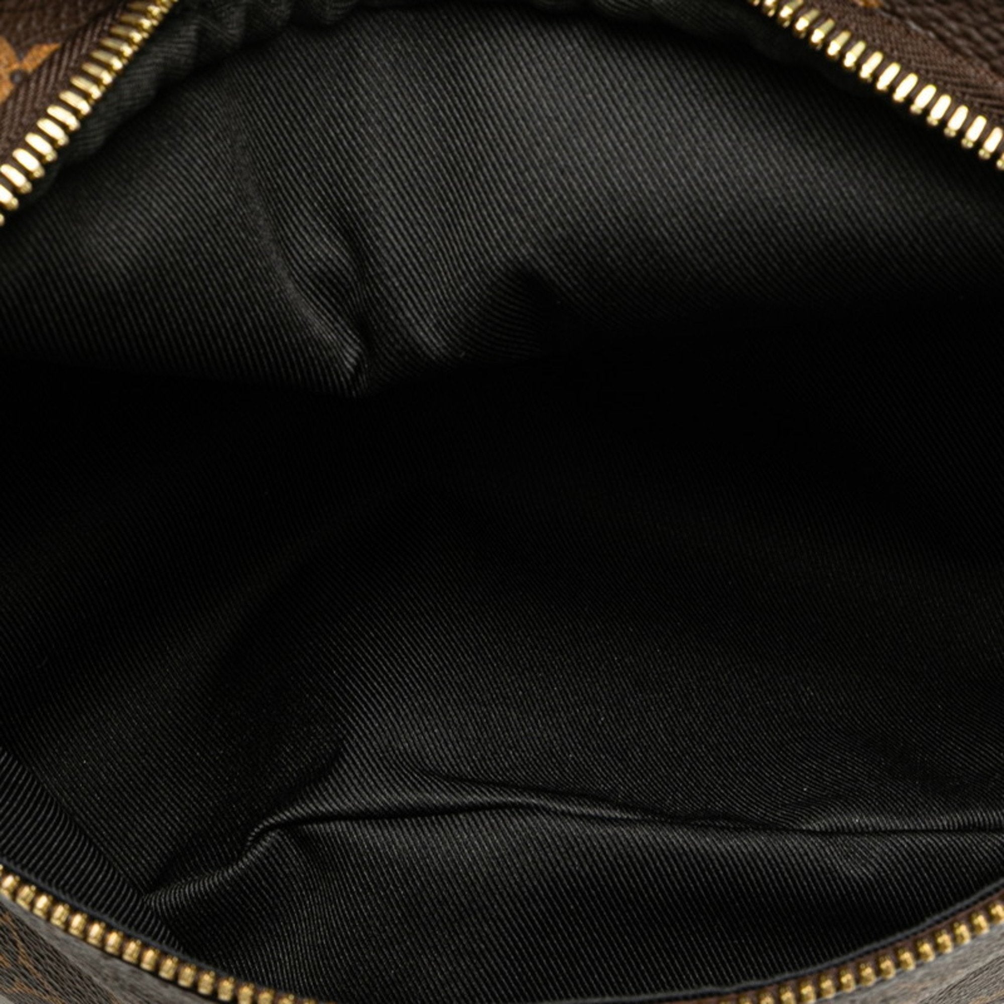 Louis Vuitton Brown Pvc Leather Sling Bag