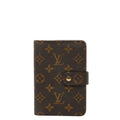 Louis Vuitton Brown Pvc Leather Wallet