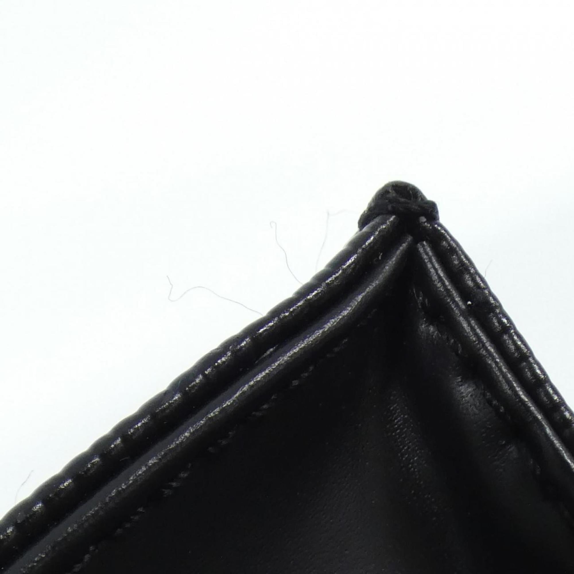 Louis Vuitton Black Leather Handbag