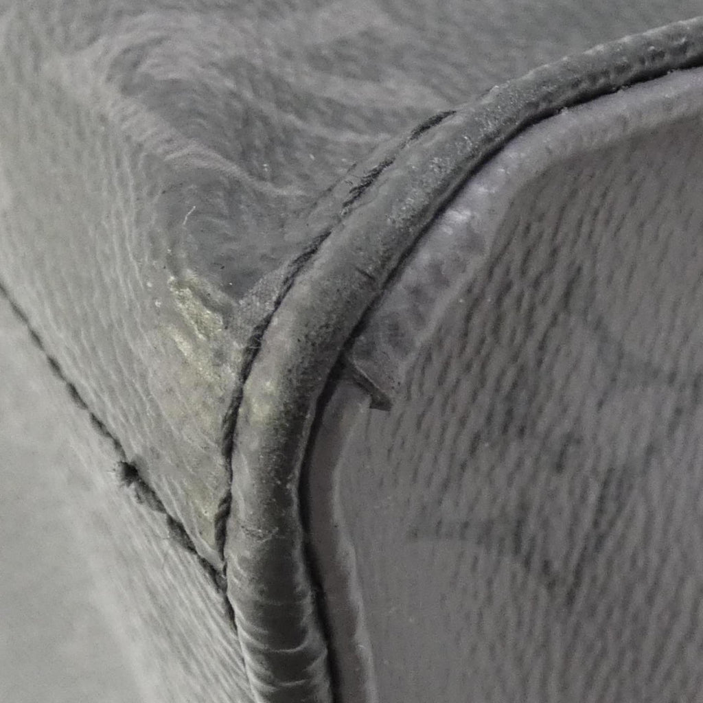 Louis Vuitton Black Gris Coated Canvas Handbag