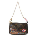 Louis Vuitton Brown Canvas Monogram Pochette Pouch