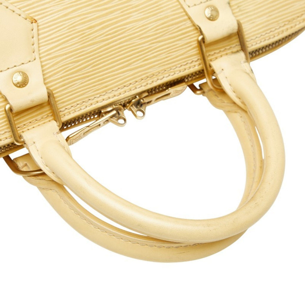Louis Vuitton Yellow Leather Handbag