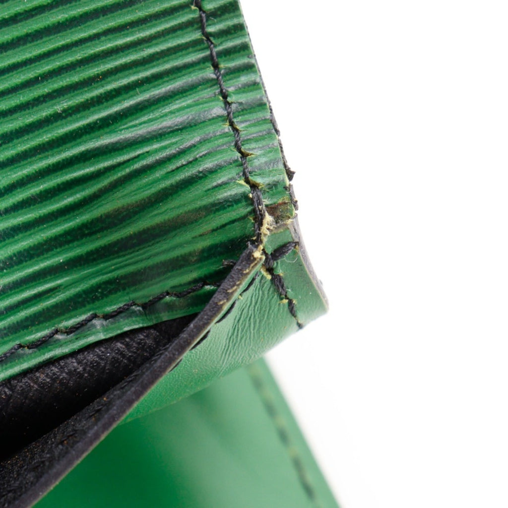 Louis Vuitton Borneo Green Green Epi Leather Clutch Bag