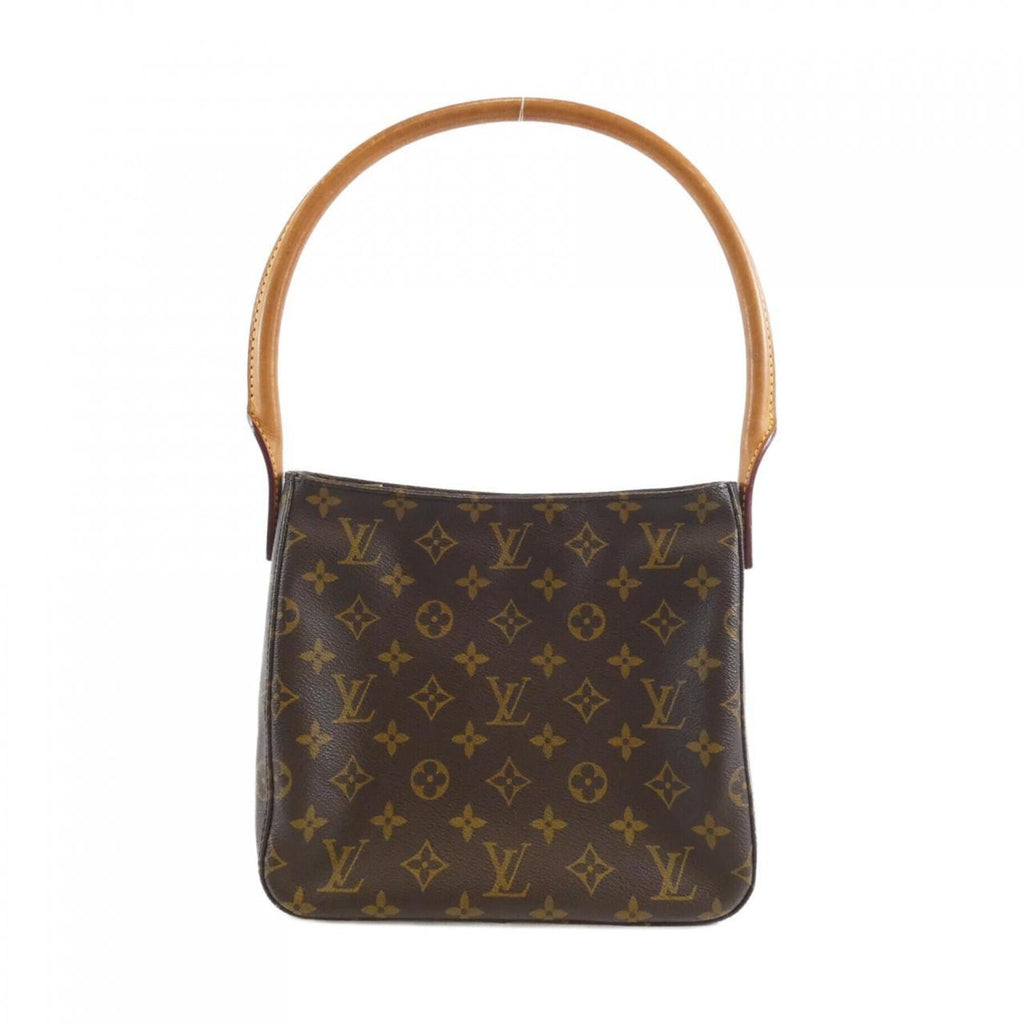 Louis Vuitton Marron Coated Canvas Shoulder Bag