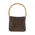 Louis Vuitton Marron Coated Canvas Shoulder Bag