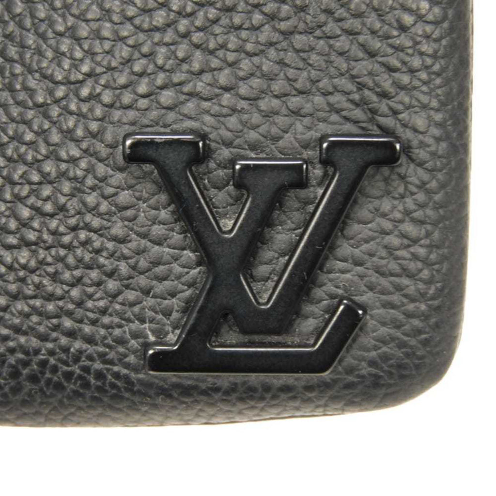 Louis Vuitton Noir Leather Coin Purse/Coin Case