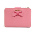 Prada Pink Leather Wallet (Bi-Fold)