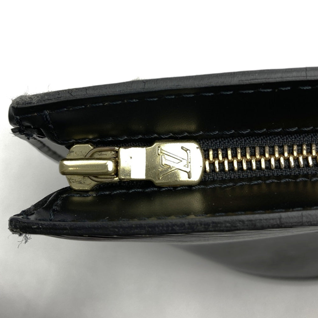 Louis Vuitton Black Noir Epi Leather Shoulder Bag