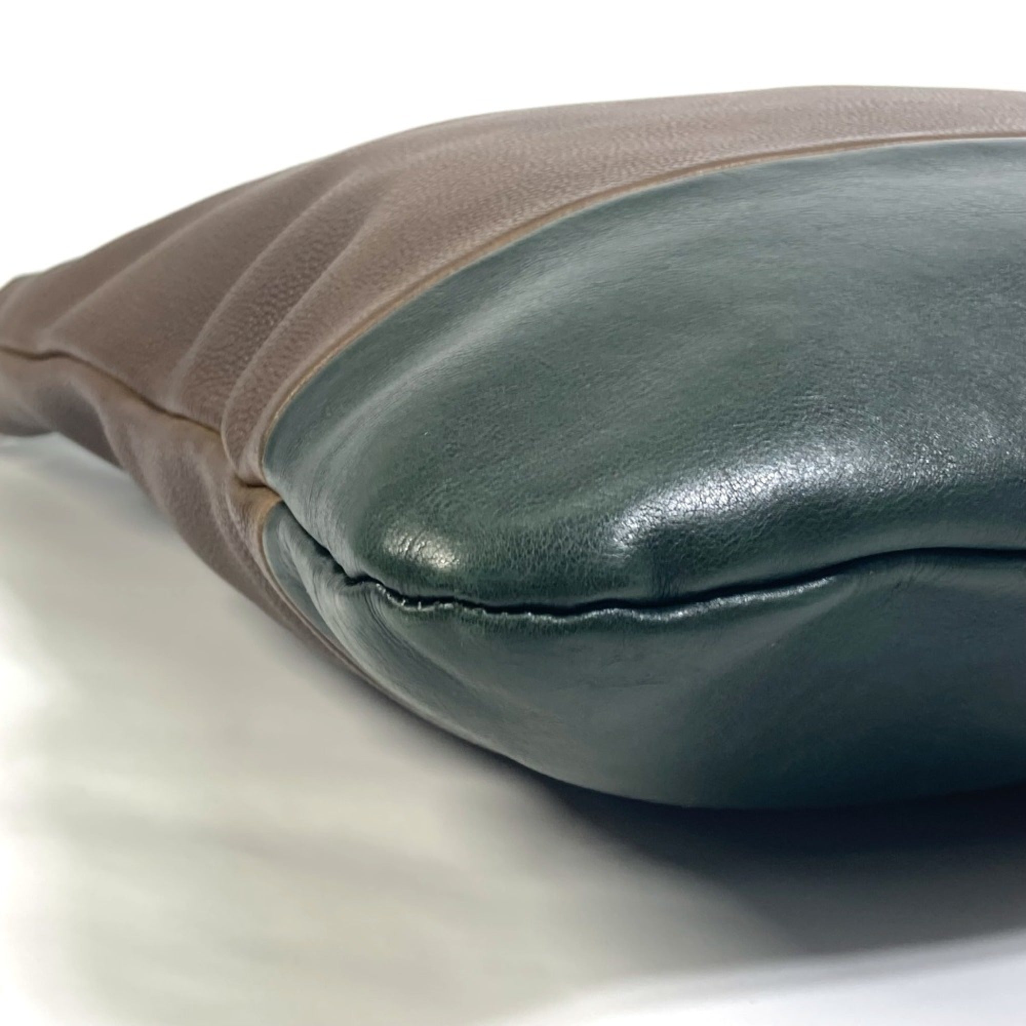 Celine Brown Leather Shoulder Bag